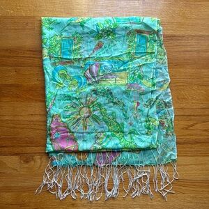 GUC Lilly Pulitzer Florida Murfee Scarf